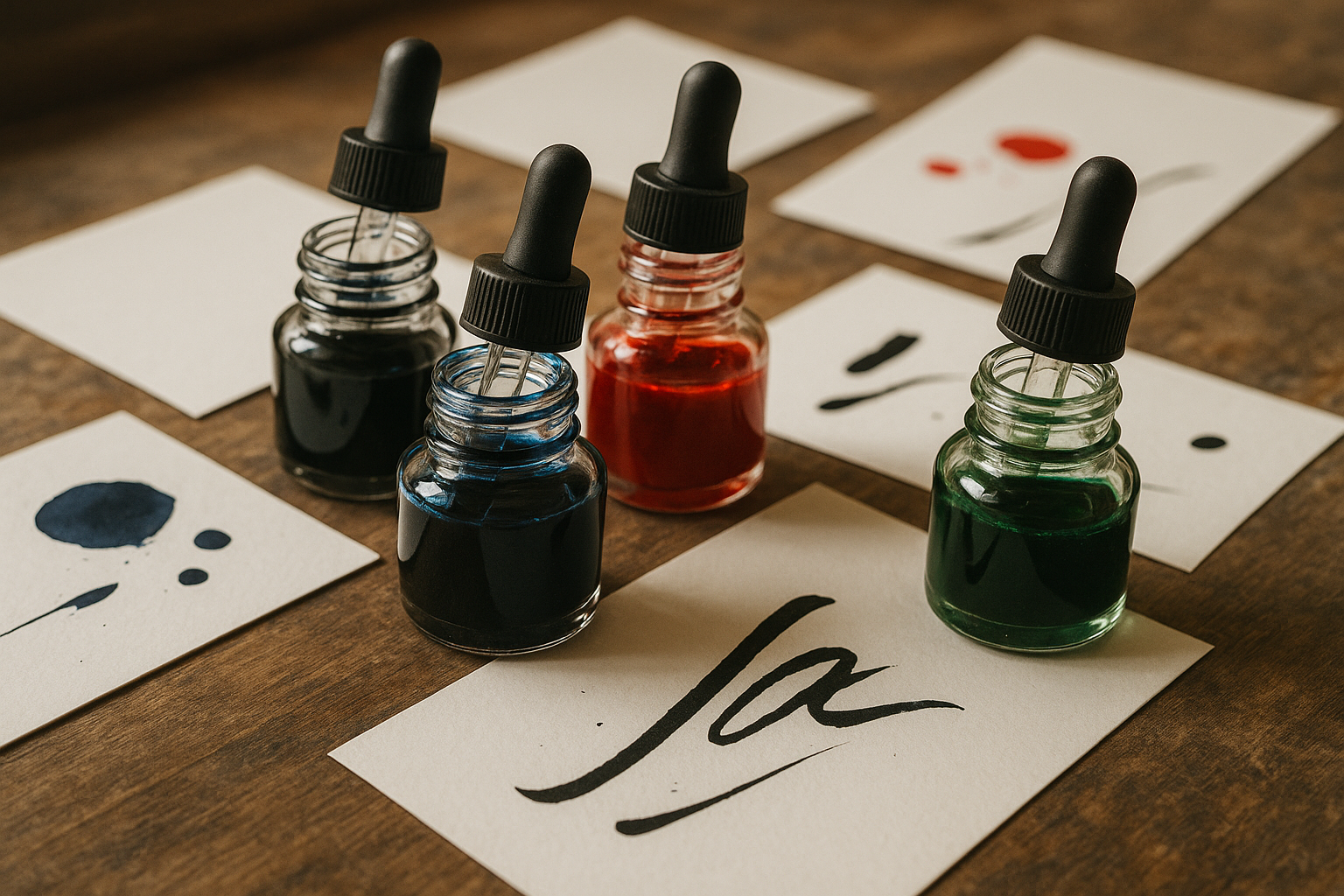 Encres compatibles avec la plume Requin Renard